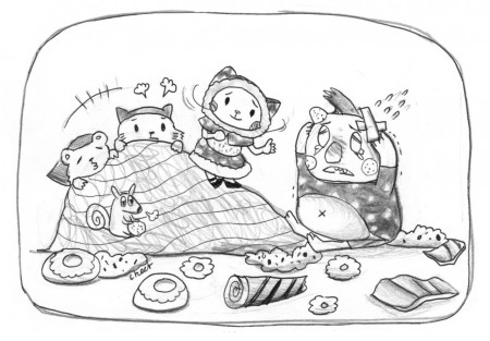 《毛娃的願望》內頁插圖 - 你來當志工吧 / 宇宙光